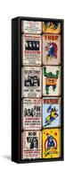 Antique Enamelled Signs - Wall Signs - Notting Hill - London - UK - England - Door Poster-Philippe Hugonnard-Framed Stretched Canvas