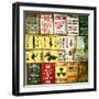 Antique Enamelled Signs - Wall Signs - Notting Hill - London - UK - England - United Kingdom-Philippe Hugonnard-Framed Photographic Print