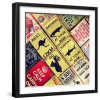 Antique Enamelled Signs - Wall Signs - Notting Hill - London - UK - England - United Kingdom-Philippe Hugonnard-Framed Photographic Print