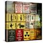 Antique Enamelled Signs - Wall Signs - Notting Hill - London - UK - England - United Kingdom-Philippe Hugonnard-Stretched Canvas