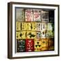 Antique Enamelled Signs - Wall Signs - Notting Hill - London - UK - England - United Kingdom-Philippe Hugonnard-Framed Photographic Print