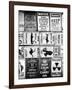 Antique Enamelled Signs - Wall Signs - Notting Hill - London - UK - England - United Kingdom-Philippe Hugonnard-Framed Photographic Print