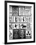 Antique Enamelled Signs - Wall Signs - Notting Hill - London - UK - England - United Kingdom-Philippe Hugonnard-Framed Photographic Print