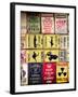 Antique Enamelled Signs - Wall Signs - Notting Hill - London - UK - England - United Kingdom-Philippe Hugonnard-Framed Photographic Print