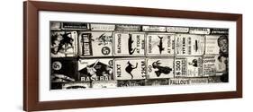 Antique Enamelled Signs - Wall Signs - Notting Hill - London - UK - England - United Kingdom-Philippe Hugonnard-Framed Photographic Print