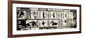 Antique Enamelled Signs - Wall Signs - Notting Hill - London - UK - England - United Kingdom-Philippe Hugonnard-Framed Photographic Print