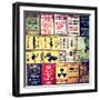 Antique Enamelled Signs - Wall Signs - Notting Hill - London - UK - England - United Kingdom-Philippe Hugonnard-Framed Photographic Print