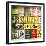 Antique Enamelled Signs - Wall Signs - Notting Hill - London - UK - England - United Kingdom-Philippe Hugonnard-Framed Photographic Print