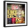 Antique Enamelled Signs - Wall Signs - Notting Hill - London - UK - England - United Kingdom-Philippe Hugonnard-Framed Photographic Print