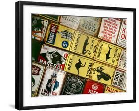 Antique Enamelled Signs - Wall Signs - Notting Hill - London - UK - England - United Kingdom-Philippe Hugonnard-Framed Photographic Print