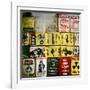 Antique Enamelled Signs - Wall Signs - Notting Hill - London - UK - England - United Kingdom-Philippe Hugonnard-Framed Photographic Print