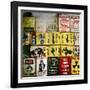 Antique Enamelled Signs - Wall Signs - Notting Hill - London - UK - England - United Kingdom-Philippe Hugonnard-Framed Photographic Print