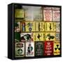 Antique Enamelled Signs - Wall Signs - Notting Hill - London - UK - England - United Kingdom-Philippe Hugonnard-Framed Stretched Canvas