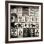 Antique Enamelled Signs - Wall Signs - Notting Hill - London - UK - England - United Kingdom-Philippe Hugonnard-Framed Photographic Print