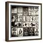 Antique Enamelled Signs - Wall Signs - Notting Hill - London - UK - England - United Kingdom-Philippe Hugonnard-Framed Photographic Print