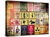 Antique Enamelled Signs - Wall Signs - Notting Hill - London - UK - England - United Kingdom-Philippe Hugonnard-Stretched Canvas