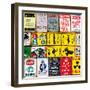 Antique Enamelled Signs - Wall Signs - Notting Hill - London - UK - England - United Kingdom-Philippe Hugonnard-Framed Photographic Print