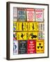 Antique Enamelled Signs - Wall Signs - Notting Hill - London - UK - England - United Kingdom-Philippe Hugonnard-Framed Photographic Print