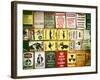 Antique Enamelled Signs - Wall Signs - Notting Hill - London - UK - England - United Kingdom-Philippe Hugonnard-Framed Photographic Print