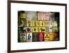 Antique Enamelled Signs - Wall Signs - Notting Hill - London - UK - England - United Kingdom-Philippe Hugonnard-Framed Art Print