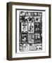 Antique Enamelled Signs - Wall Signs - Notting Hill - London - UK - England - United Kingdom-Philippe Hugonnard-Framed Art Print