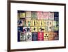 Antique Enamelled Signs - Wall Signs - Notting Hill - London - UK - England - United Kingdom-Philippe Hugonnard-Framed Art Print