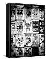 Antique Enamelled Signs - Wall Signs - Notting Hill - London - UK - England-Philippe Hugonnard-Framed Stretched Canvas
