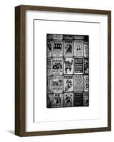 Antique Enamelled Signs - Wall Signs - Notting Hill - London - UK - England-Philippe Hugonnard-Framed Art Print