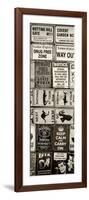 Antique Enamelled Signs - Wall Signs - Notting Hill - London - UK - Photography Door Poster-Philippe Hugonnard-Framed Photographic Print