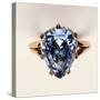 Antique Fancy-Cut Ring, the Blue-Grey Diamond Weighing 5.45 Carats, Once Owned by Marie-Antoinette-null-Stretched Canvas