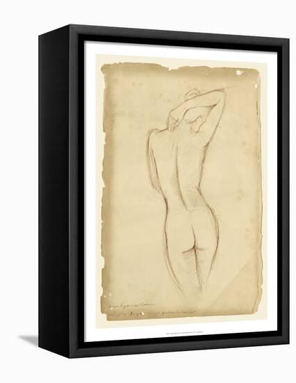 Antique Figure Study I-Ethan Harper-Framed Stretched Canvas