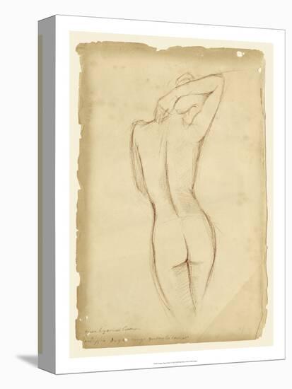 Antique Figure Study I-Ethan Harper-Stretched Canvas