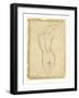 Antique Figure Study I-Ethan Harper-Framed Art Print