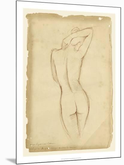 Antique Figure Study I-Ethan Harper-Mounted Art Print