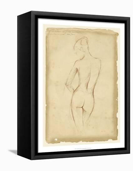 Antique Figure Study II-Ethan Harper-Framed Stretched Canvas