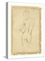 Antique Figure Study II-Ethan Harper-Stretched Canvas