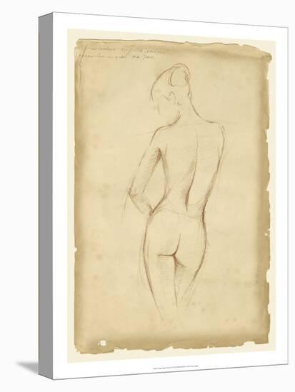 Antique Figure Study II-Ethan Harper-Stretched Canvas