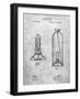 Antique Fire Extinguisher 1880 Patent-Cole Borders-Framed Art Print