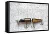 Antique Fishing Lure-Joe Quinn-Framed Stretched Canvas