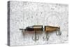 Antique Fishing Lure-Joe Quinn-Stretched Canvas