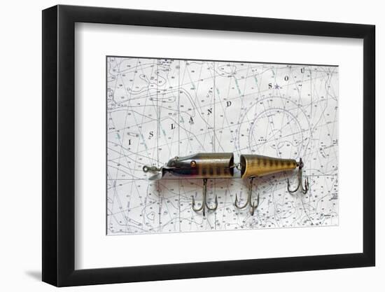 Antique Fishing Lure-Joe Quinn-Framed Photographic Print