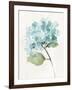 Antique Floral on Cream I Blue-Wild Apple Portfolio-Framed Art Print