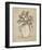 Antique Flower Heads II-June Vess-Framed Art Print