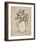 Antique Flower Heads II-June Vess-Framed Art Print