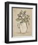 Antique Flower Heads II-June Vess-Framed Art Print