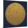 Antique Gold Map Of The Night Sky-Tina Lavoie-Mounted Giclee Print