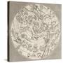 Antique Illustration Of Celestial Planisphere (Northern Hemisphere) With Constellations-marzolino-Stretched Canvas