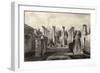 Antique Illustration Of Pompeii Roman House, Southern Italy-marzolino-Framed Premium Giclee Print