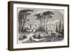 Antique Illustration Shows Villa Raimondi, In The Village Of Fino, Near Milan-marzolino-Framed Premium Giclee Print