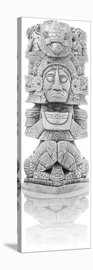 Antique Inca Statue-null-Stretched Canvas